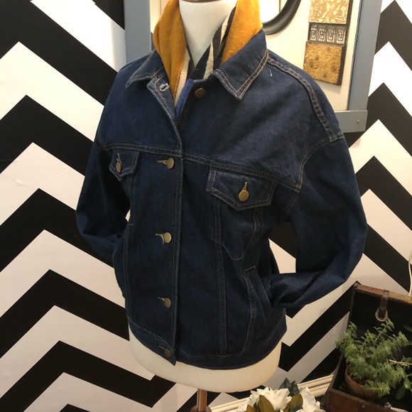 Sharewin Oversized Jean Jacket - Picture 4 of 8